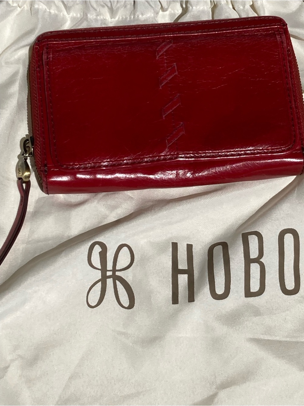 HOBO - Red Leather Wallet